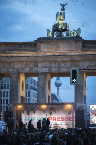 DEU Germany Germany Berlin The solidarity event for imprisoned Turkish journalists organised by
