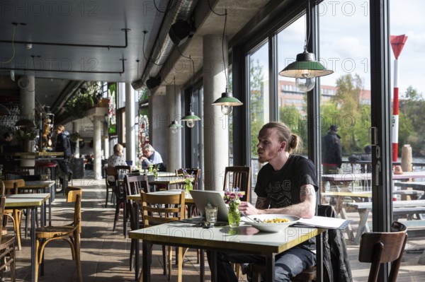DEU Germany Germany Berlin The new home of the makers of Bar 25 and Kater Holzig at Holzmarkt 25,