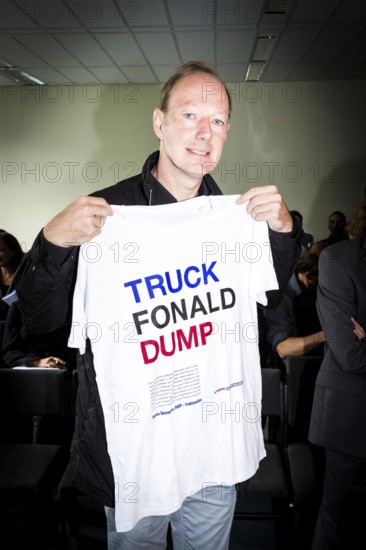 DEU Germany Germany Berlin Trial against Die Partei begins at the Berlin Administrative Court. The