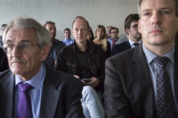 DEU Germany Germany Berlin Trial against Die Partei begins at the Berlin Administrative Court. The