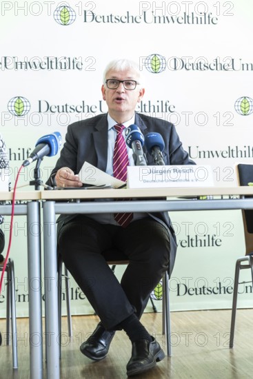 DEU Germany Germany Berlin The Managing Director of Deutsche Umwelthilfe, Jürgen Resch, during a