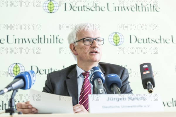 DEU Germany Germany Berlin The Managing Director of Deutsche Umwelthilfe, Jürgen Resch, during a