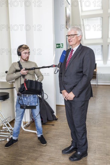 DEU Germany Germany Berlin The Managing Director of Deutsche Umwelthilfe, Jürgen Resch, during a