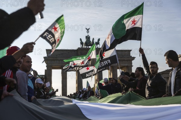 DEU Germany Germany Berlin Demonstration against the ongoing civil war in Syria in front of the