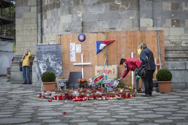 DEU Germany Germany Berlin The relocated memorial for the victims of the attack on