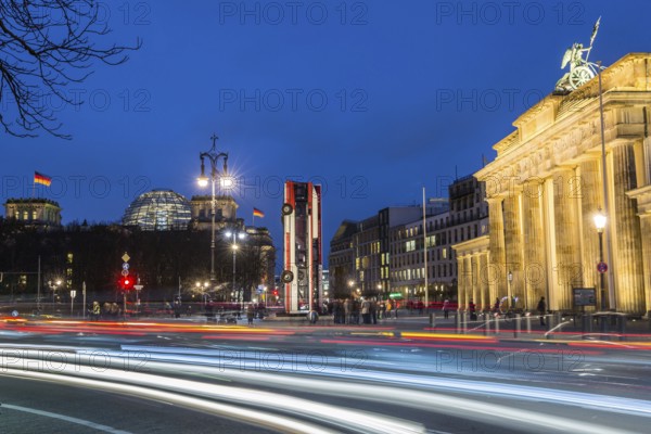 DEU Germany Germany Berlin The art installation by German-Syrian artist Manaf Halbouni is located