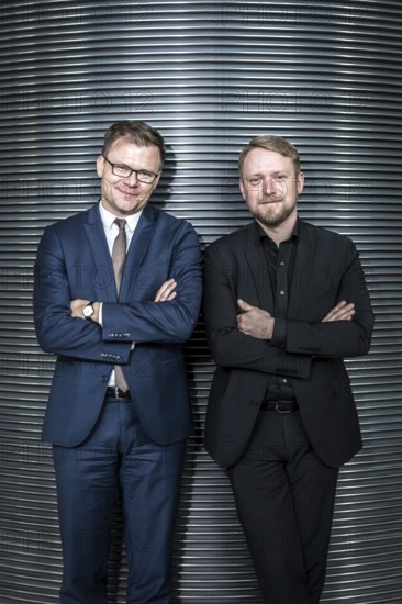DEU Germany Germany Berlin The parliamentary directors of the Left Party, Jan Korte, and Karsten