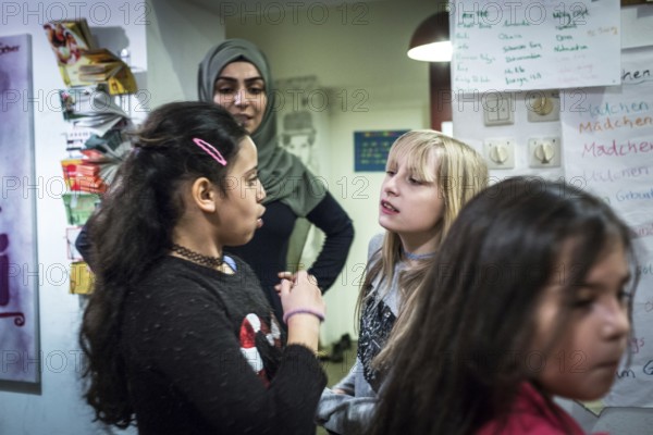 DEU Germany Germany Berlin The day centre for young girls, the Schilleria in Neukölln, which is