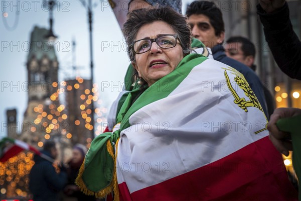DEU Germany Germany Berlin Protests against the Iranian government by demonstrations of exiled