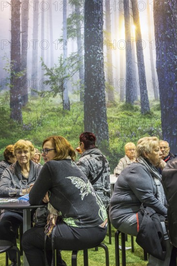 DEU Germany Germany Berlin Scene of the Green Weeks, the annual trade fair on food, agriculture and