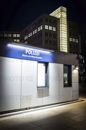 DEU Germany Germany Berlin The newly built police station at Alexanderplatz, which is intended to