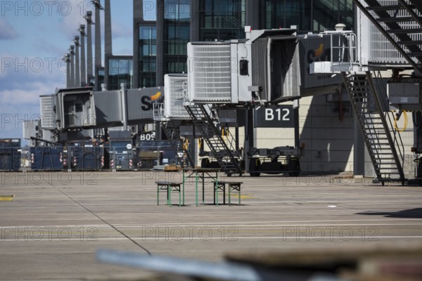 DEU Germany Germany Berlin Views of BER Berlin Brandenburg Airport, which is scheduled to open in