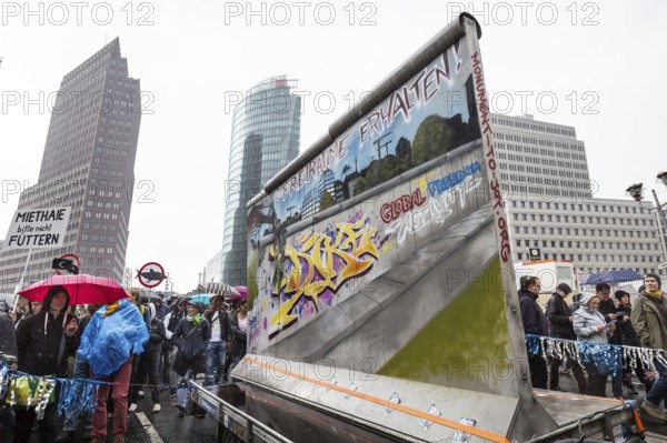 DEU Germany Germany Berlin More than 13, 000 people demonstrated in Berlin city centre on Saturday