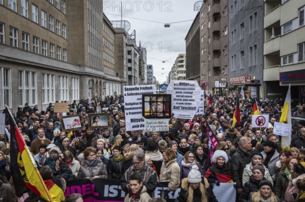 DEU Germany Germany Berlin Demonstration ' March of Women, which was organised by AFD member,