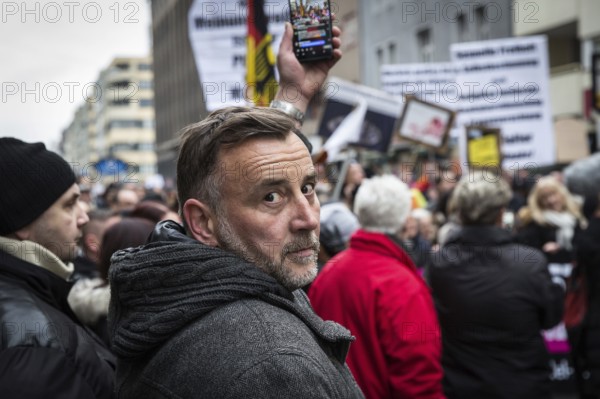 DEU Germany Germany Berlin Demonstration ' March of Women, which was organised by AFD member, the