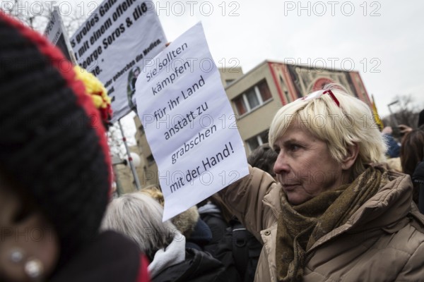 DEU Germany Germany Berlin Demonstration ' March of Women, which was organised by AFD member,