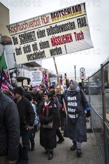 DEU Germany Germany Berlin Demonstration ' March of Women, which was organised by AFD member,