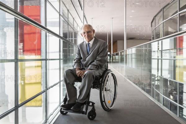DEU Germany Germany Berlin The President of the Bundestag Wolfgang Schäuble, CDU, in the Reichstag