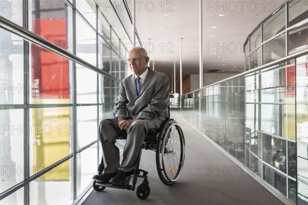 DEU Germany Germany Berlin The President of the Bundestag Wolfgang Schäuble, CDU, in the Reichstag