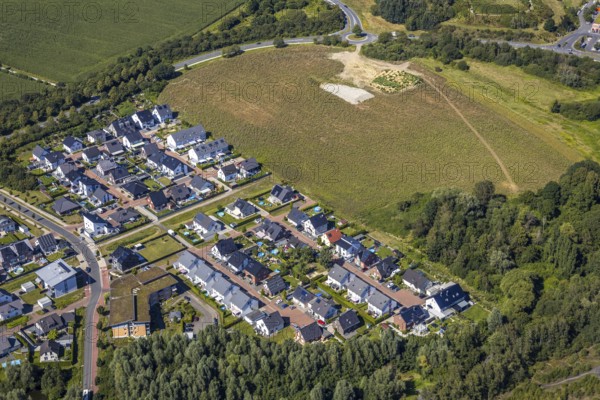 Aerial view, new development area Heinrich-Wätermann-Straße - Am Wevelshof - Homann-Weg, Op der