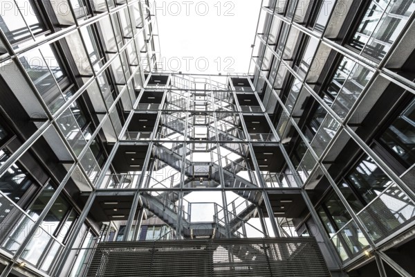 DEU Germany Germany Berlin Interior views of the new building of the daily newspaper die Taz in
