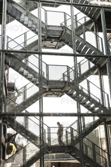 DEU Germany Germany Berlin Interior views of the new building of the daily newspaper die Taz in