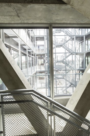 DEU Germany Germany Berlin Interior views of the new building of the daily newspaper die Taz in
