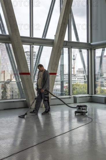 DEU Germany Germany Berlin Interior views of the new building of the daily newspaper die Taz in