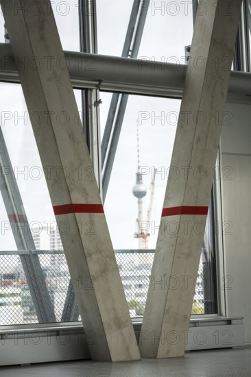 DEU Germany Germany Berlin Interior views of the new building of the daily newspaper die Taz in
