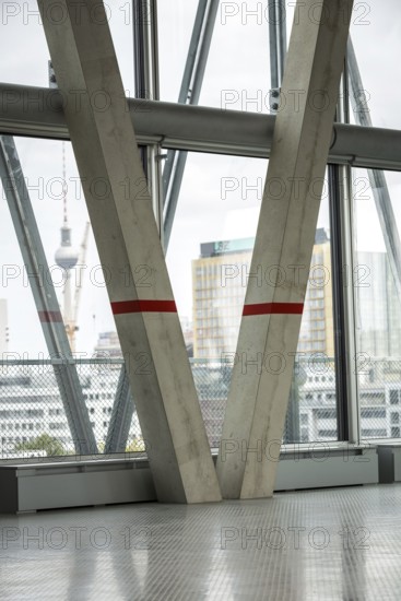 DEU Germany Germany Berlin Interior views of the new building of the daily newspaper die Taz in