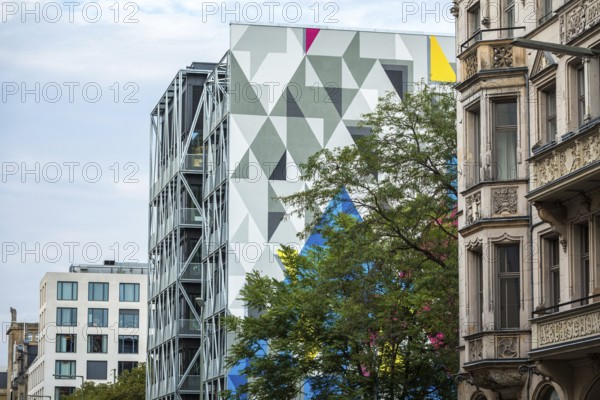 DEU Germany Germany Berlin View of the new building of the taz, die tageszeitung, in