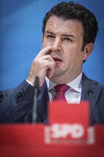 DEU Germany Germany Berlin The new General Secretary of the SPD, Hubertus Heil, during a press