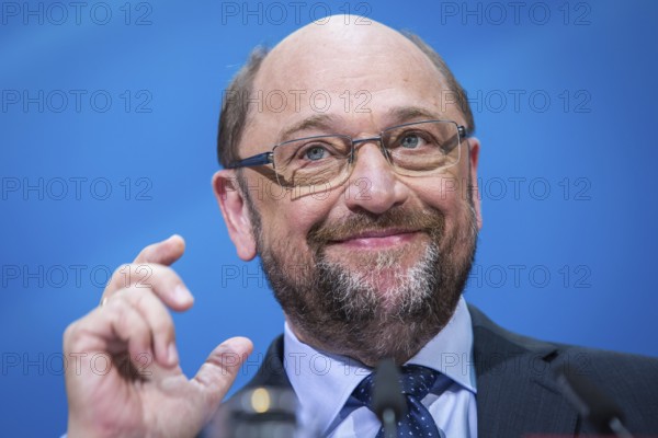 DEU Germany Germany Berlin SPD leader and candidate for chancellor Martin Schulz during a press