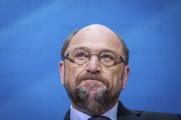 DEU Germany Germany Berlin SPD leader and candidate for chancellor Martin Schulz during a press