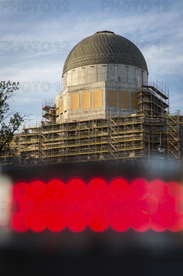 DEU Germany Germany Berlin The city palace with dome and the cross of the Berlin Cathedral in the