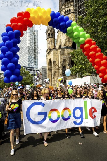 DEU Germany Germany Berlin Christopher Street Day is travelling through the city. Gays, lesbians,