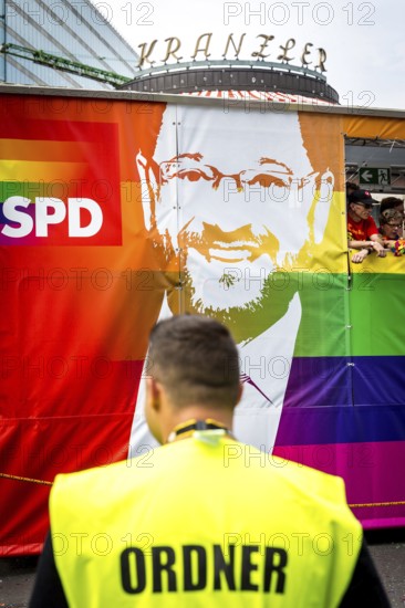DEU Germany Germany Berlin Christopher Street Day is travelling through the city. Gays, lesbians,