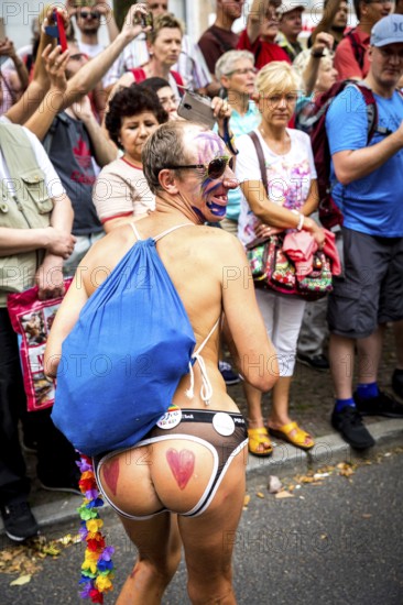 DEU Germany Germany Berlin Christopher Street Day is travelling through the city. Gays, lesbians,