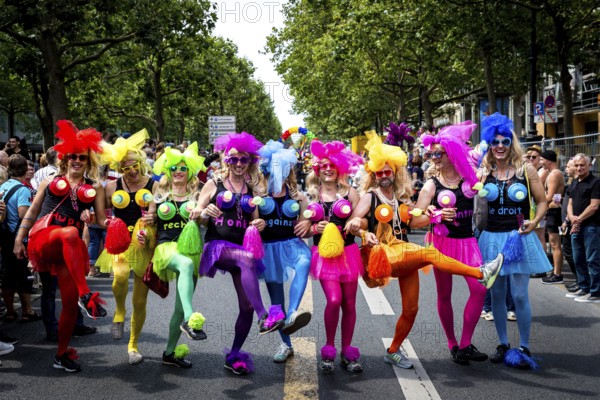 DEU Germany Germany Berlin Christopher Street Day is travelling through the city. Gays, lesbians,