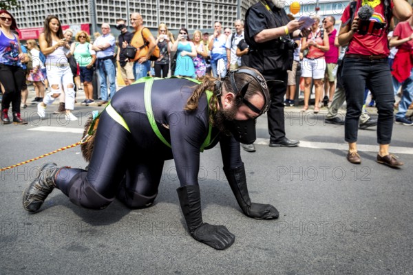 DEU Germany Germany Berlin Christopher Street Day is travelling through the city. Gays, lesbians,