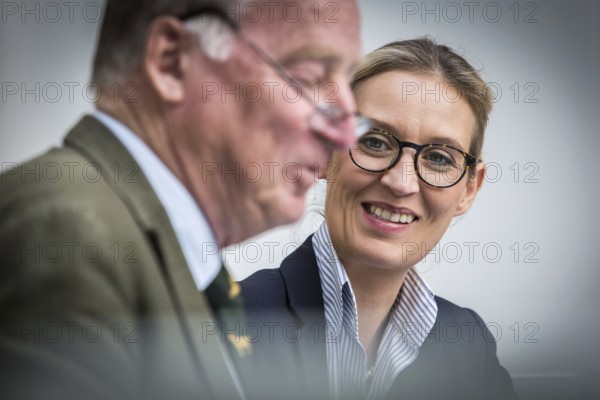 DEU Germany Germany Berlin AFD press conference on environmental policy with Alexander Gauland and