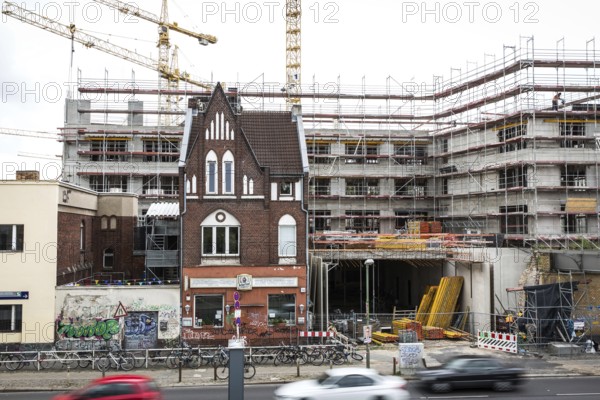 DEU Germany Germany Berlin A new building in front of a heritage-protected building on the