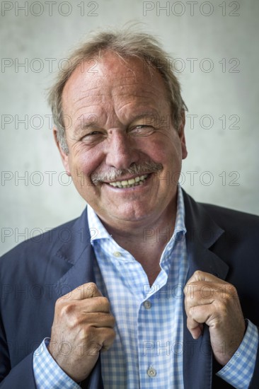 DEU Germany Germany Berlin The federal chairman of the Verdi trade union, Frank Bsirske, poses in