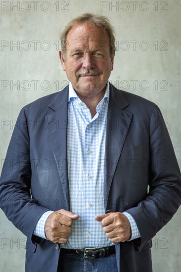 DEU Germany Germany Berlin The federal chairman of the Verdi trade union, Frank Bsirske, poses in