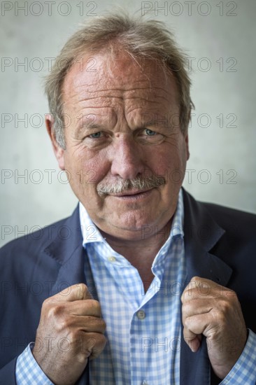 DEU Germany Germany Berlin The federal chairman of the Verdi trade union, Frank Bsirske, poses in