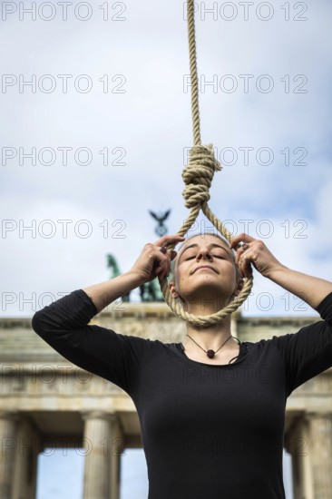 DEU Germany Germany Berlin Protests for climate protection. Action by Florida Eis in front of the