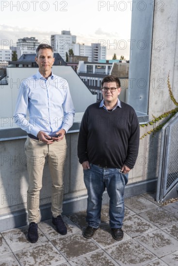 DEU Germany Germany Berlin Interview between the European head of the property group Akelius, Ralf