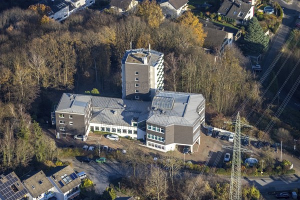 Aerial photo, Ambulanticum Herdecke, Herdecke, Ruhr area, North Rhine-Westphalia, Germany, DE,