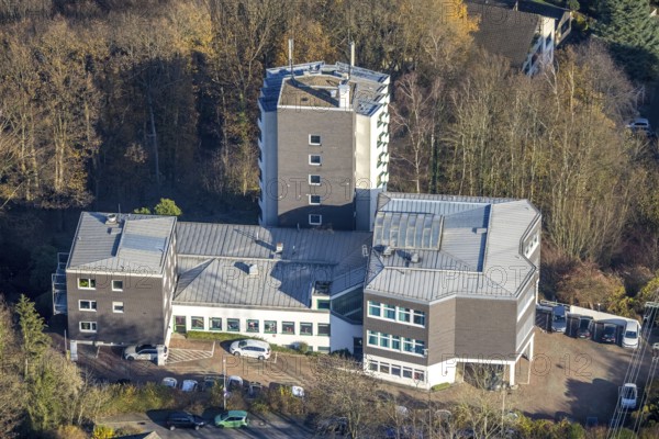 Aerial photo, Ambulanticum Herdecke, Herdecke, Ruhr area, North Rhine-Westphalia, Germany, DE,
