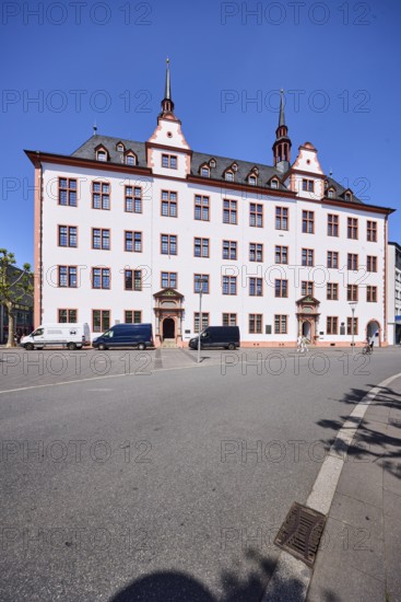 Leibniz Institute, historic university, historic building, façade with windows, dormer, gable and